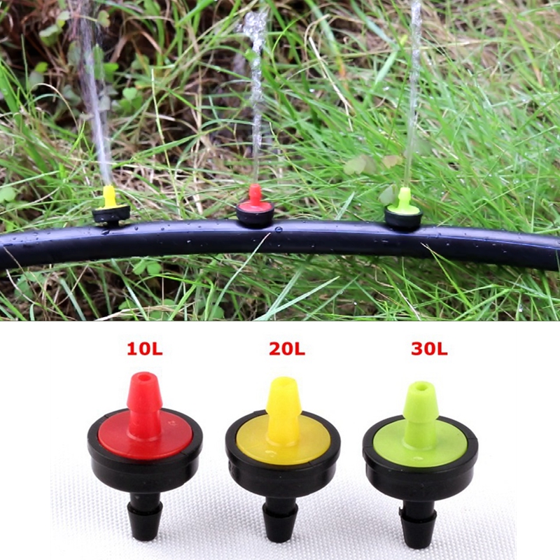 Irrigation Drip Tape - 50pcs Flow 10L 20L 30L Pressure