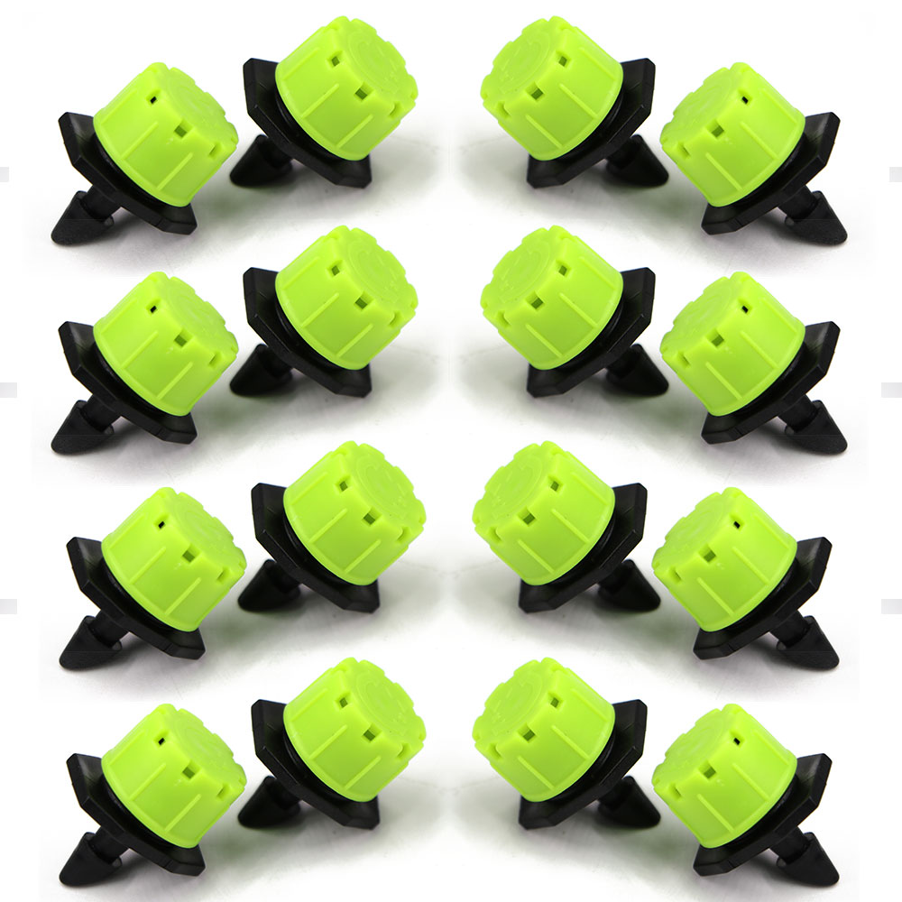 Irrigation Drip Tape - 30-1000PCS 0-70L/H 8-Hole Adjustable Sprinklers Nozzle