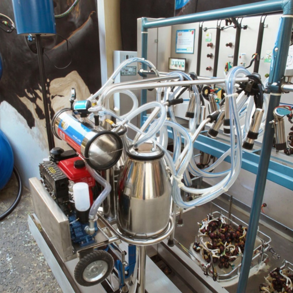 Electric Milking Machine, 5-8  - огляд і ціна Farming System & Sustainable Agriculture