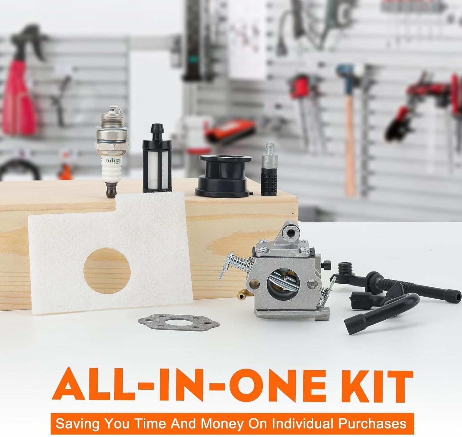 MS170 MS180 Carburetor for STI - огляд і ціна Stihl Chainsaw Ms170