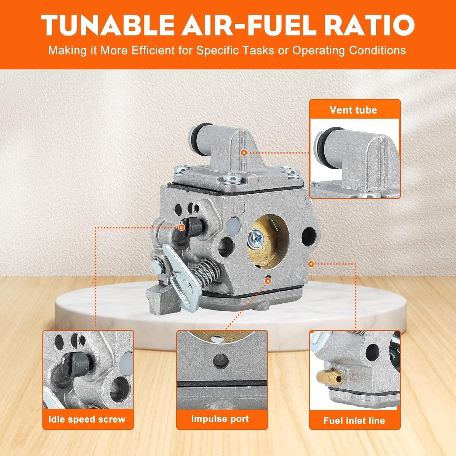 MS170 MS180 Carburetor for STI - огляд і ціна Stihl Chainsaw Ms170