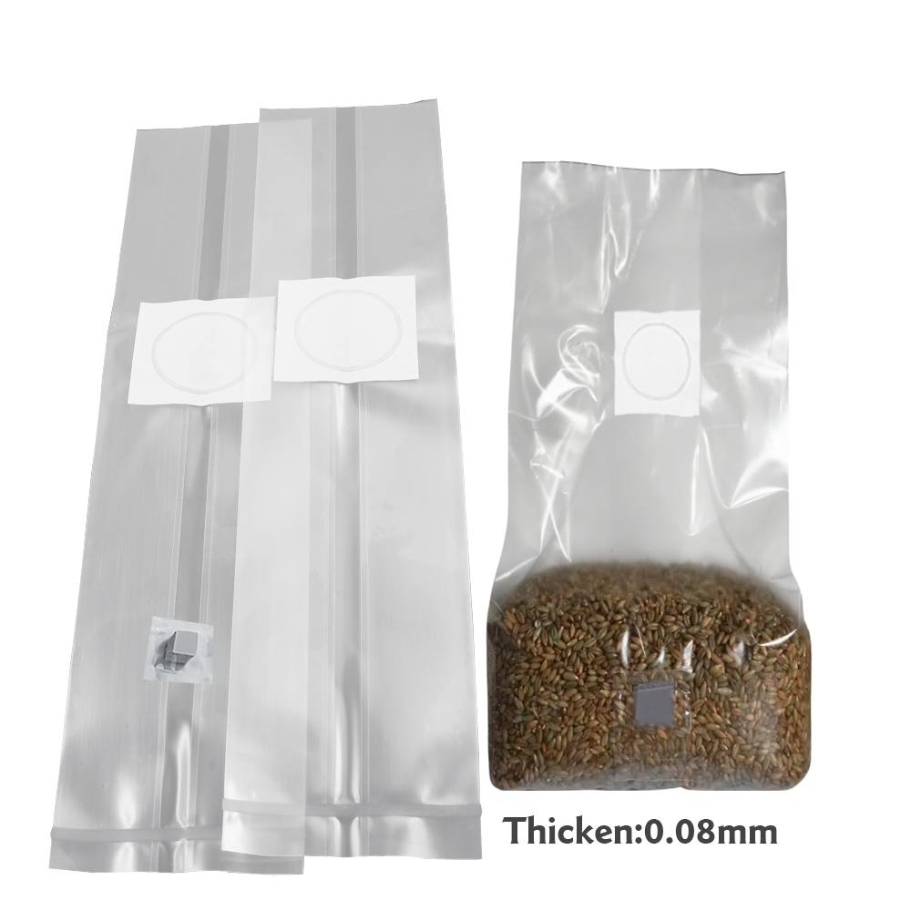 10PCS 0.08mm Thick PP Autoclav - огляд і ціна Mushroom Spawn Bag