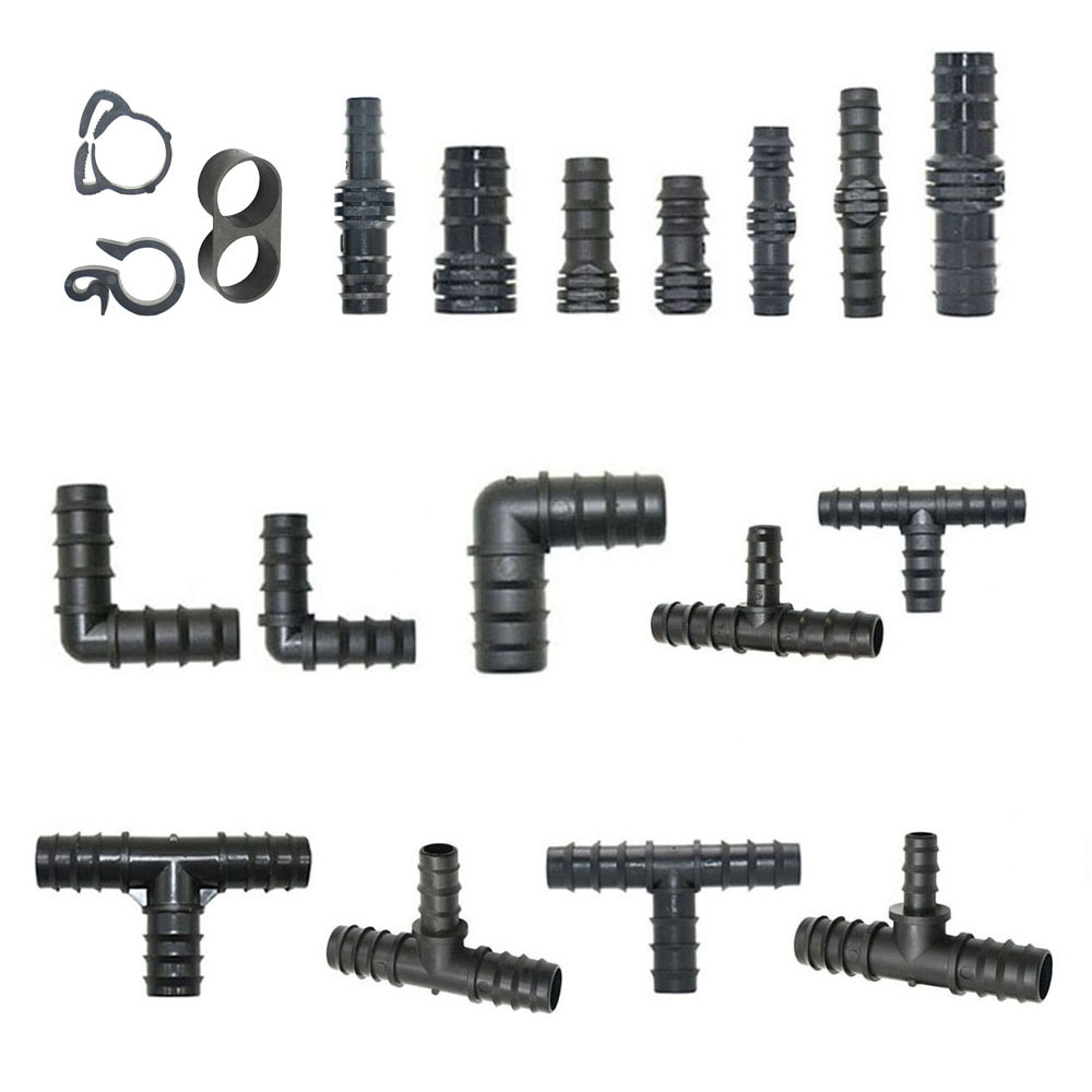 5pcs 16/20/25mm PE Pipe Barb C - огляд і ціна Irrigation Drip Tape