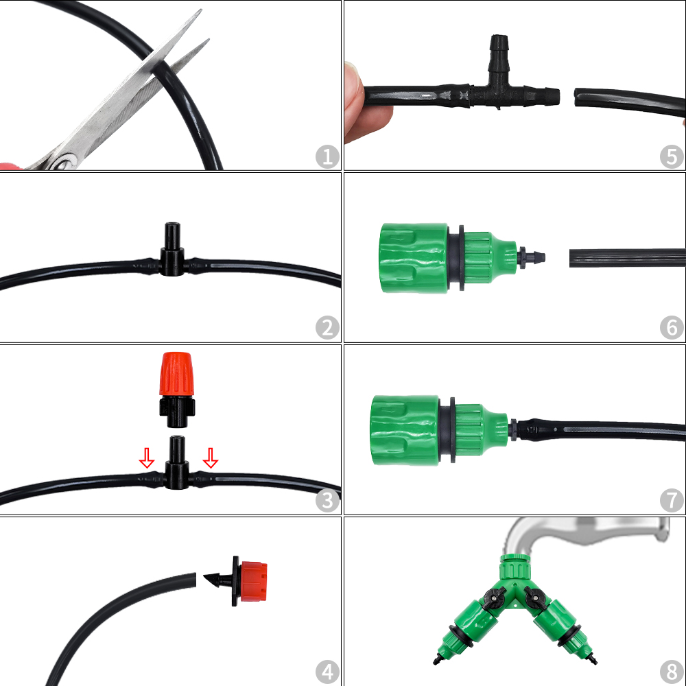 Irrigation System Garden Tools - огляд і ціна Irrigation Drip Tape