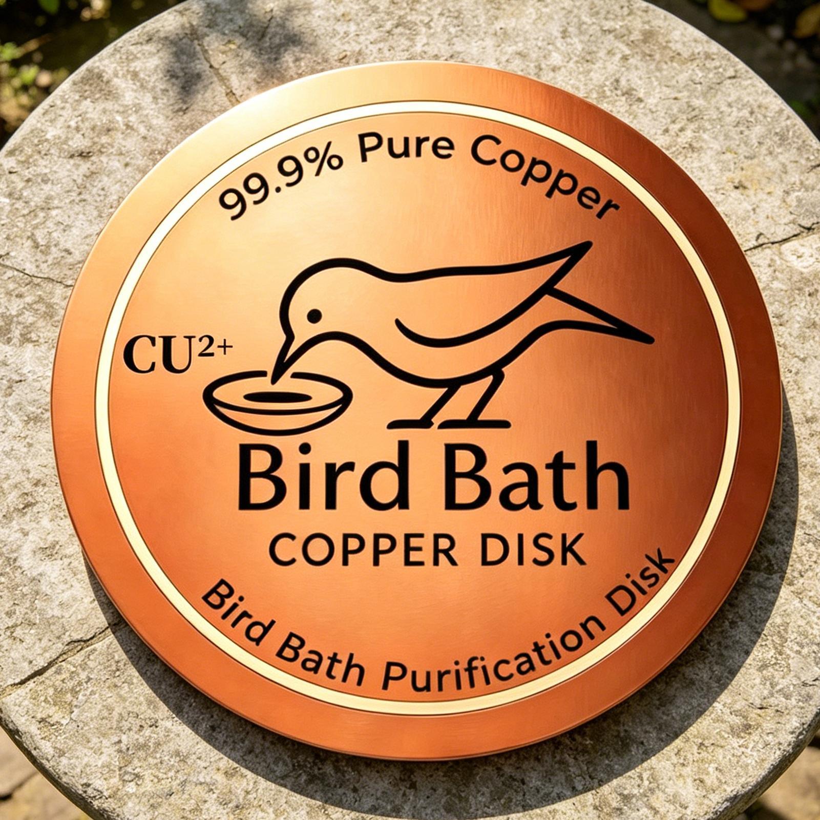 Bird Bath Copper Disk 0.6mm Th - огляд і ціна Farming & Agriculture Word Stacks