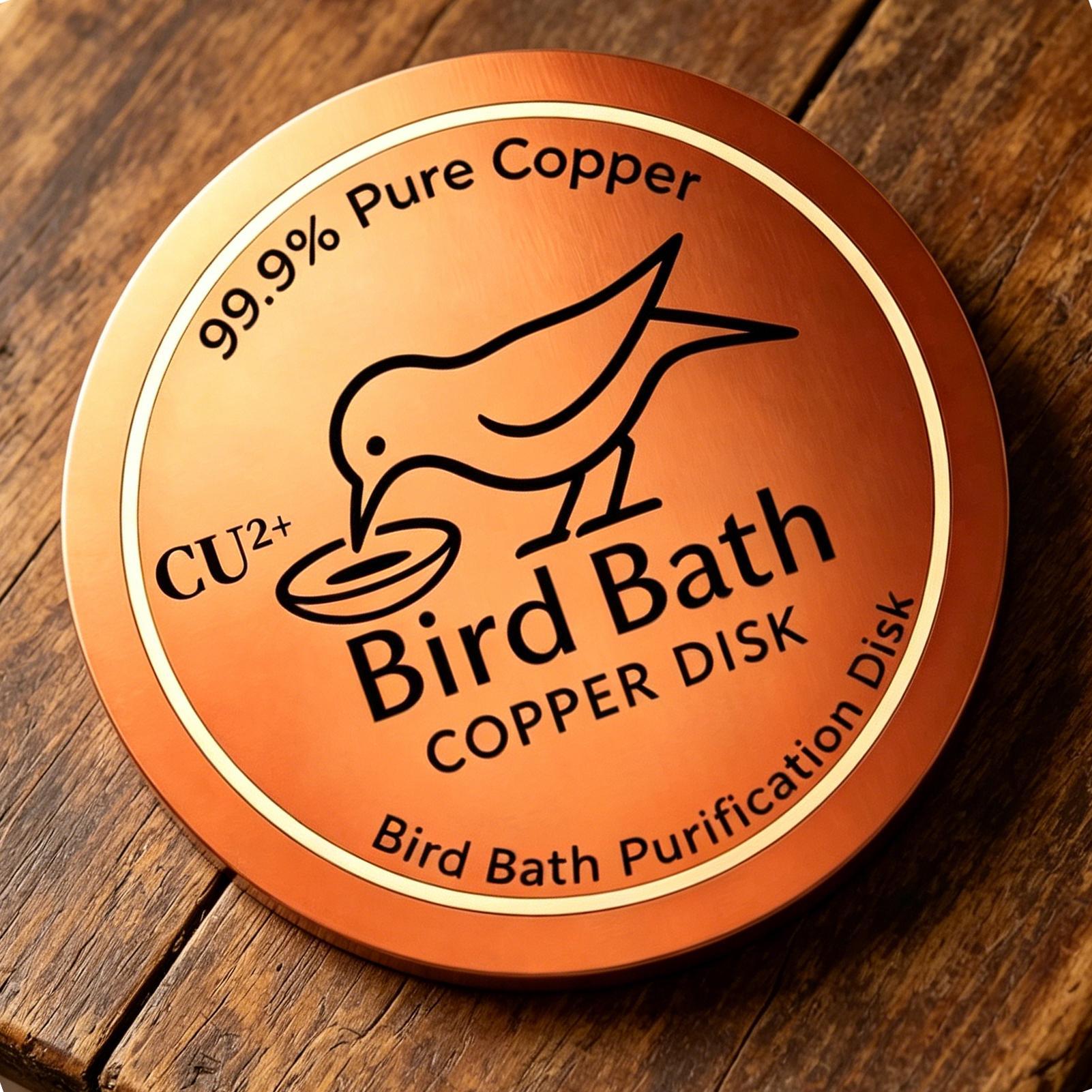 Bird Bath Copper Disk 0.6mm Th - огляд і ціна Farming & Agriculture Word Stacks