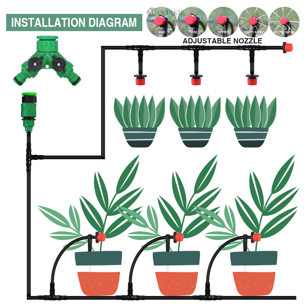 50-5M 1/4'' Hose Adjustable Dr - огляд і ціна Irrigation Drip Tape