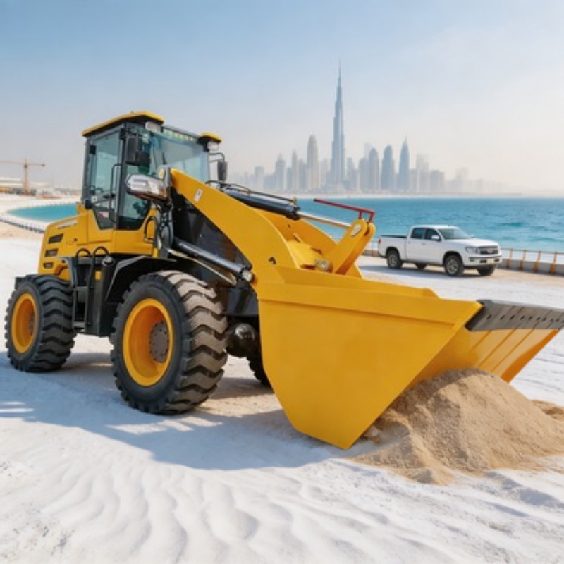 4WD Mini Front Loader Wheel Ma - огляд і ціна Farming Agriculture Project