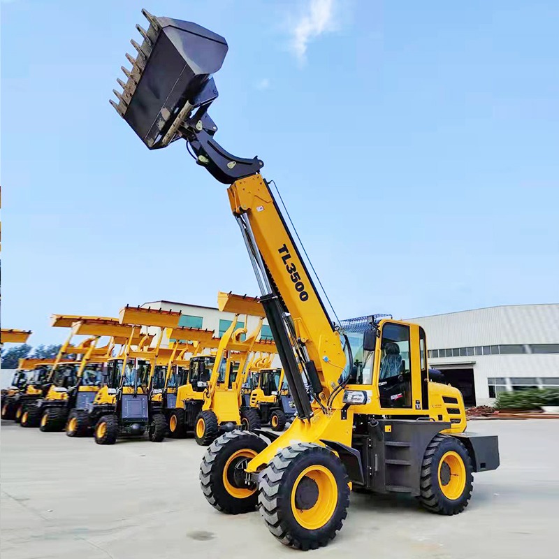 4WD Mini Front Loader Wheel Ma - огляд і ціна Farming Agriculture Project