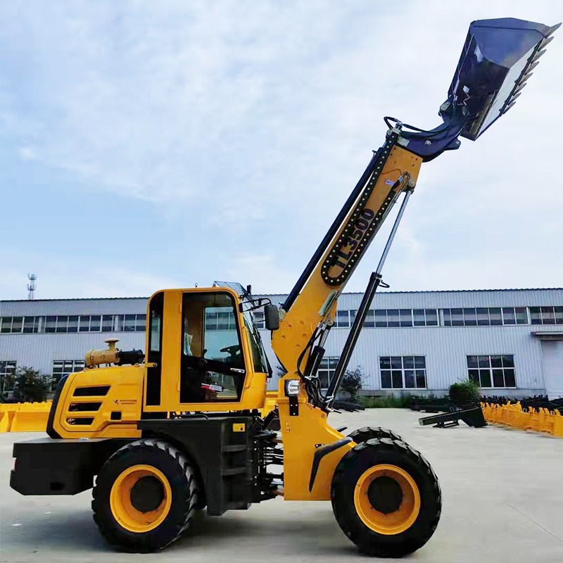 4WD Mini Front Loader Wheel Ma - огляд і ціна Farming Agriculture Project