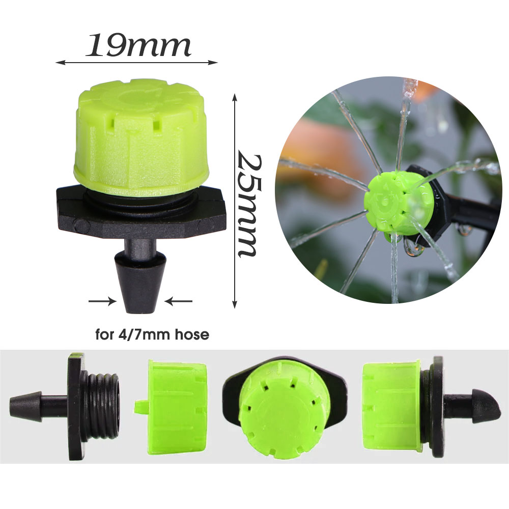 30-1000PCS 0-70L/H 8-Hole Adju - огляд і ціна Irrigation Drip Tape