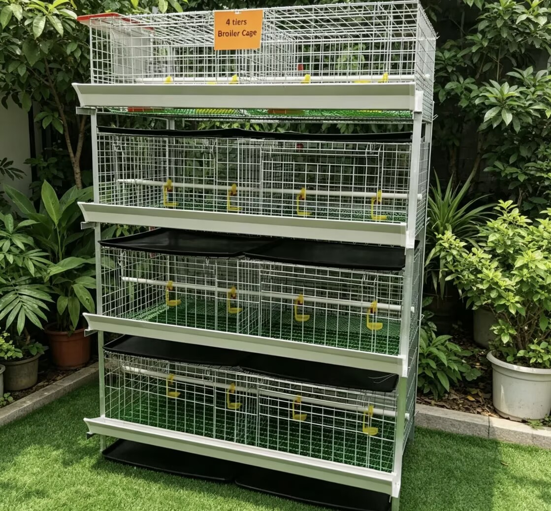 New H Type Broiler Chicken Cag - огляд і ціна Farming System & Sustainable Agriculture