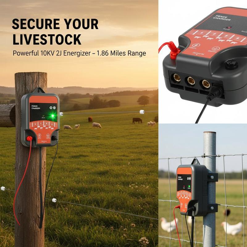 Livestock Energizer 10kV 2J Fo - огляд і ціна Farming System & Sustainable Agriculture